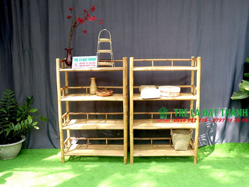 Kệ Đựng Trái Cây Bằng Tre - KDTCBT004